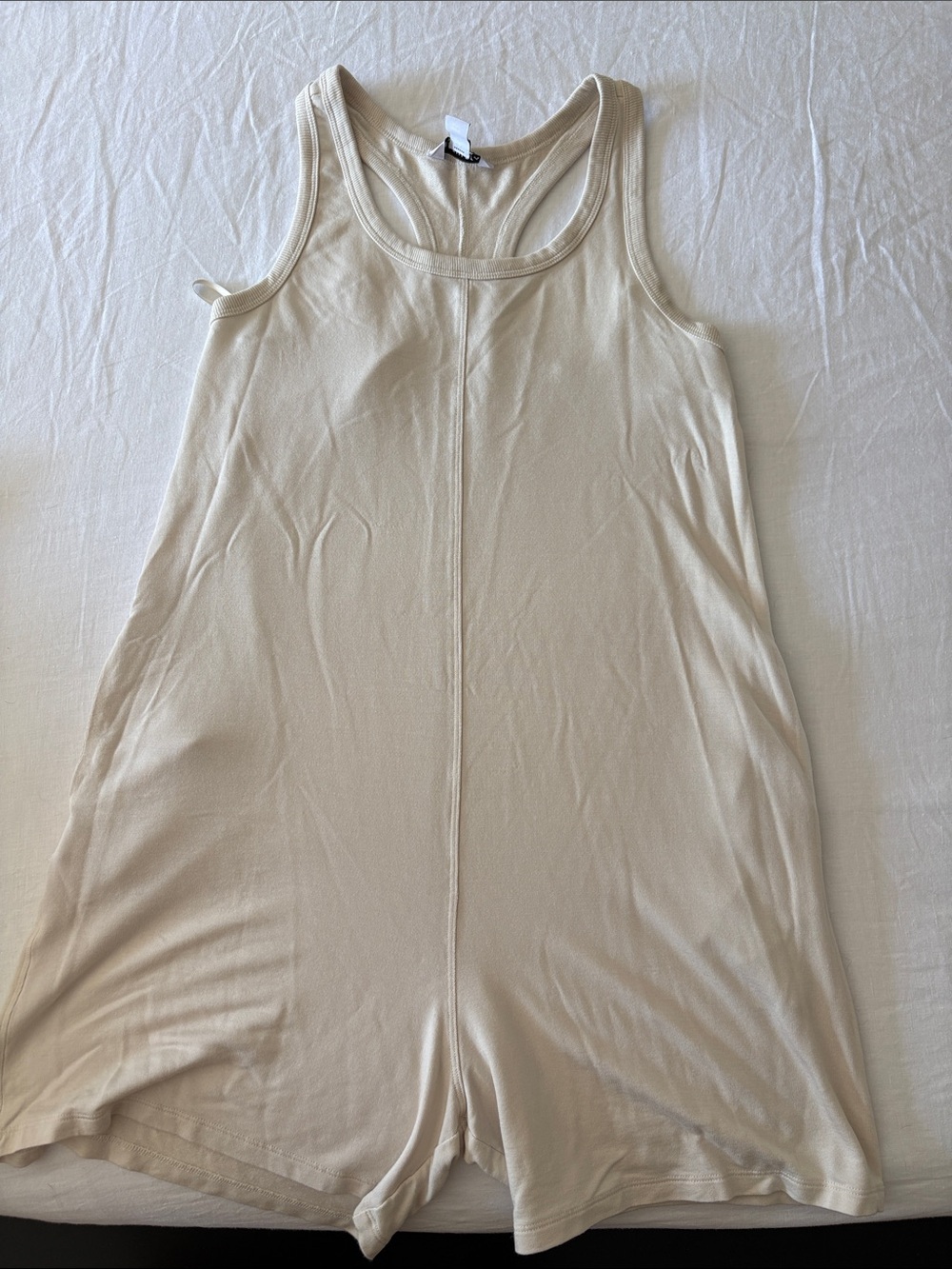 Athleta Hit Pause Romper - Bone